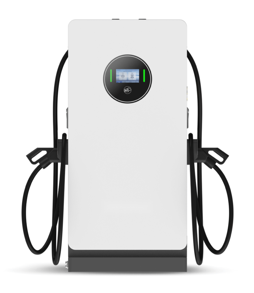 Integrated DC charging pile without supplier branding